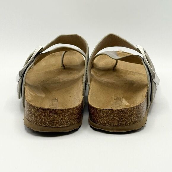 Bjorndal - Laurie Faux Leather Slip-On Single Band Toe Strap Cork Bed - Women’s - Picture 5 of 9